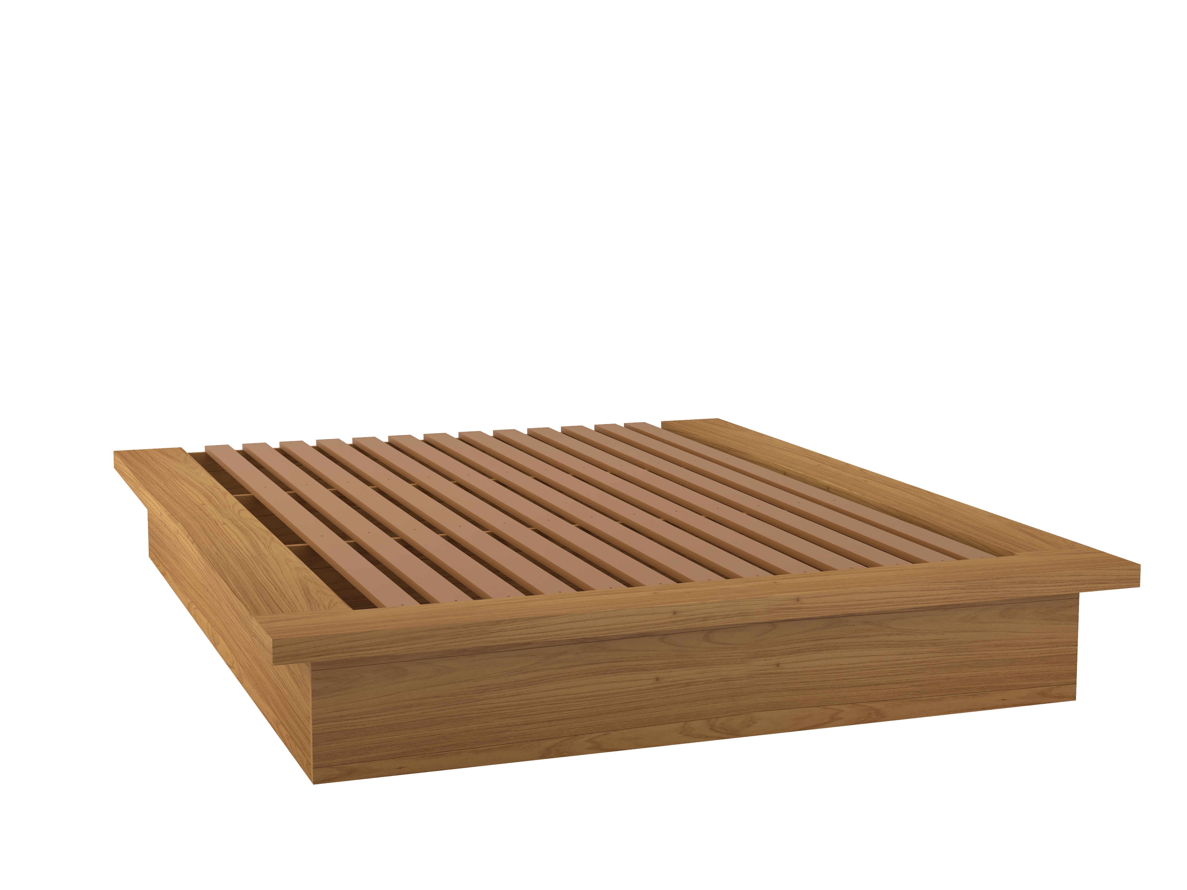 Cama para colchão queen- freijó Cama para colchão queen- freijó