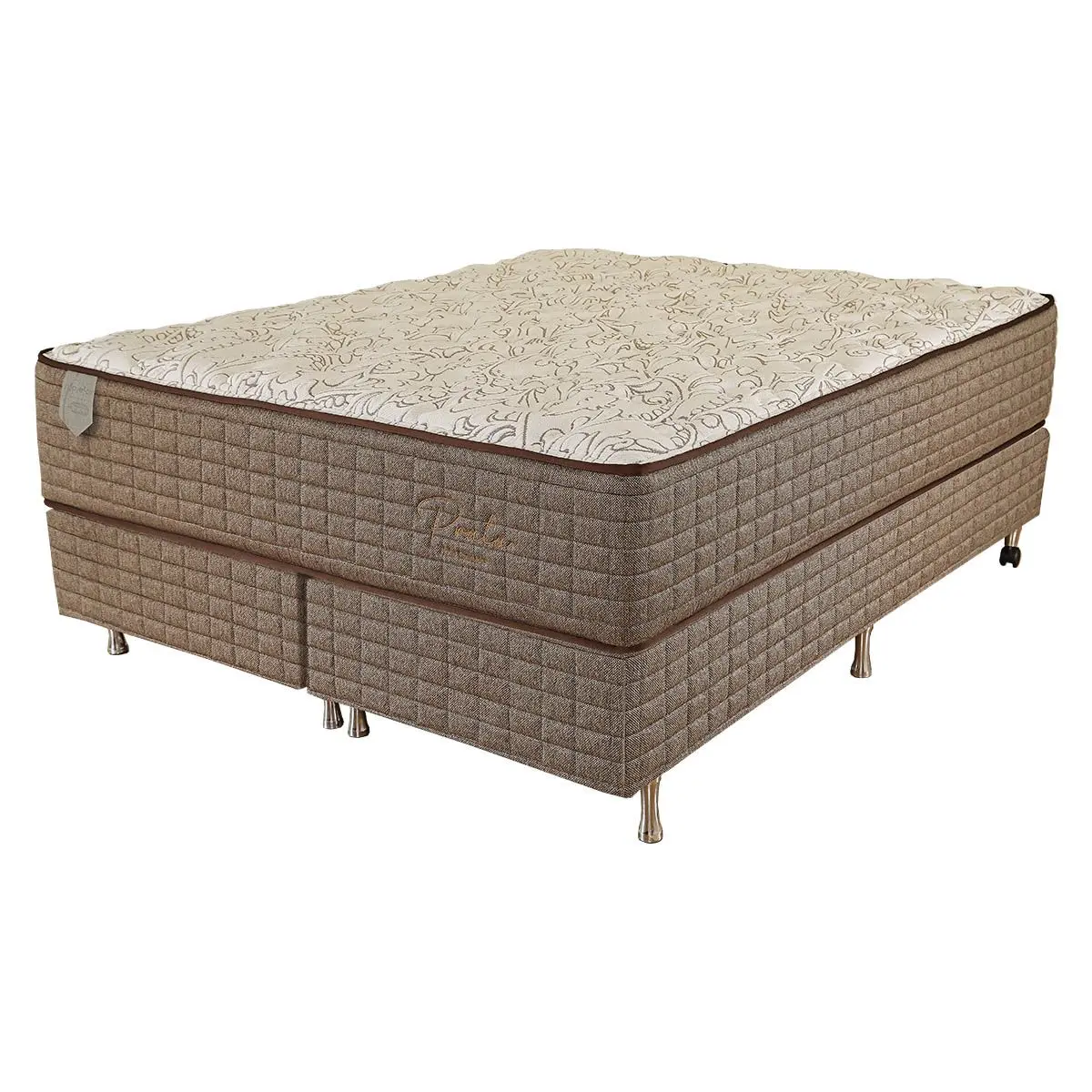 Colchão com box tamanho queen - modelo Prata